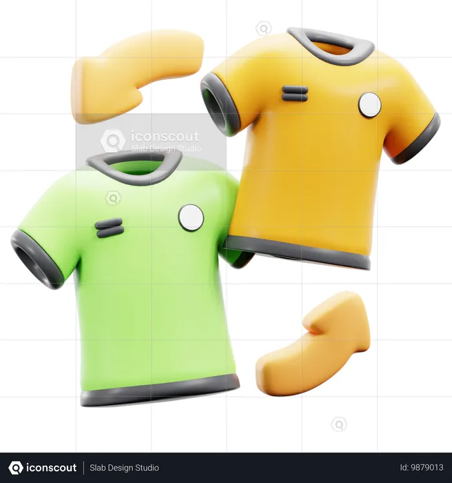 Troc de maillots  3D Icon