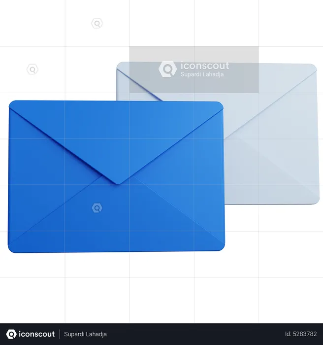 Mails  3D Icon