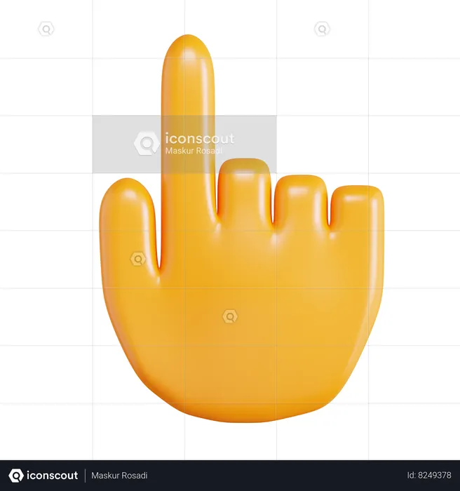 Curseur de la main  3D Icon