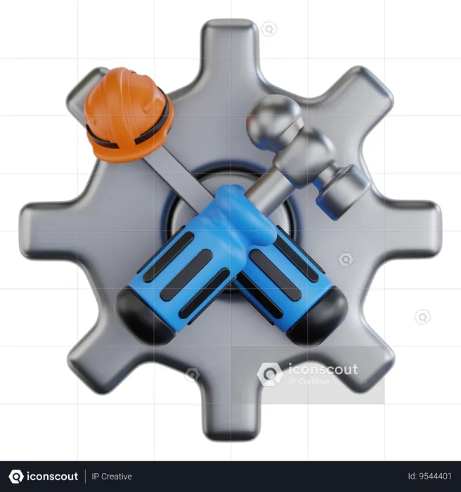 Maintenance  3D Icon