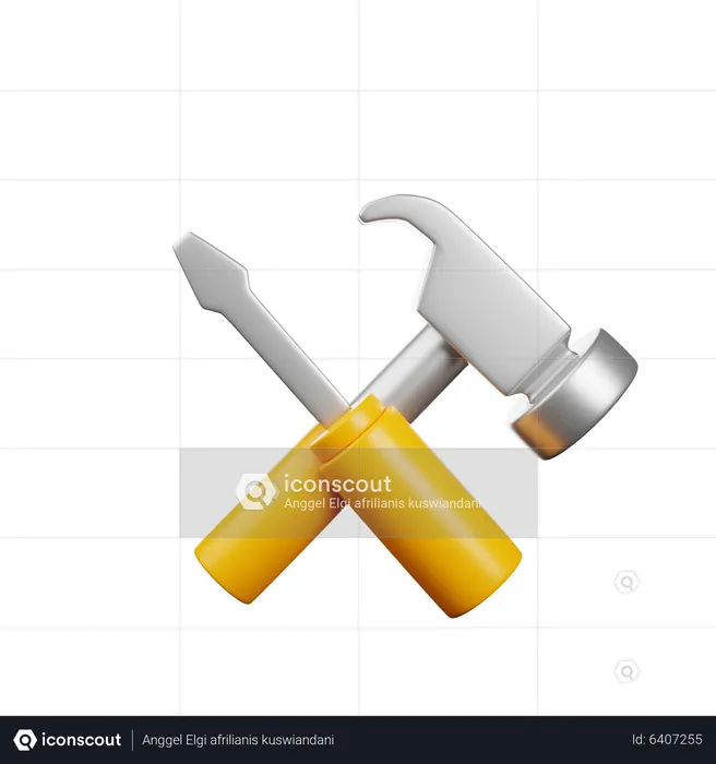 Maintenance Tool  3D Icon