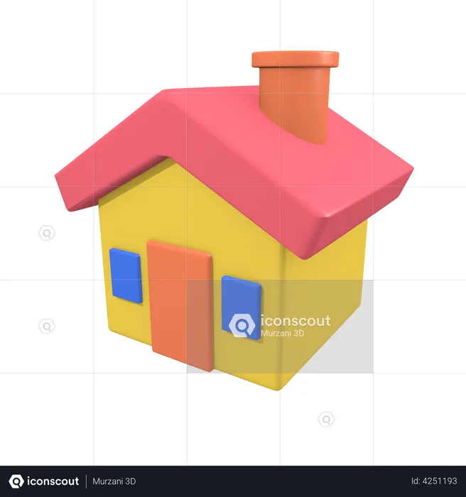 Maison  3D Illustration