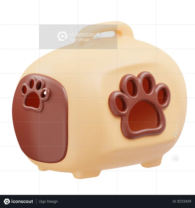 Maison pour animaux de compagnie  3D Icon