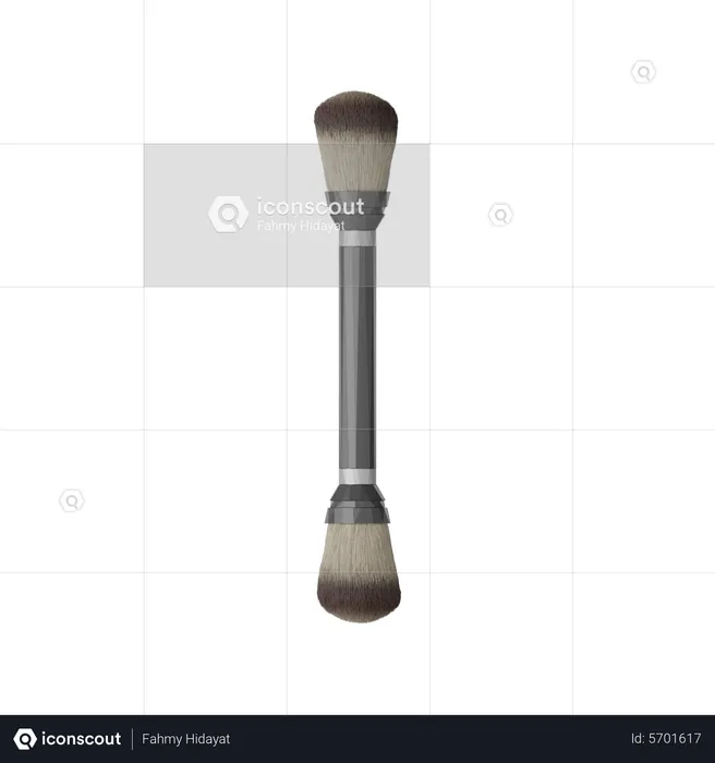 Make Up Brush  3D Icon