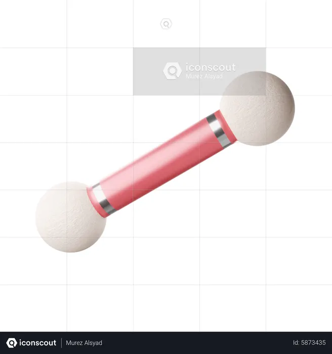 Makeup Brush  3D Icon