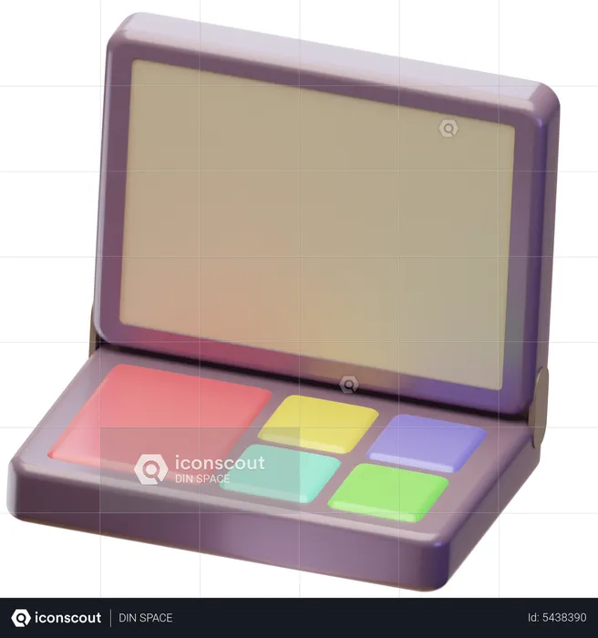 Makeup Kit  3D Icon