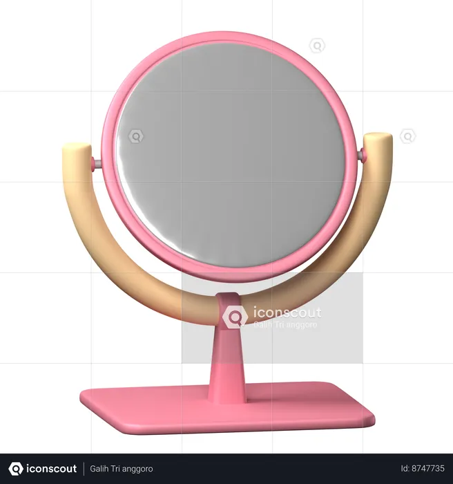 Makeup Mirror  3D Icon