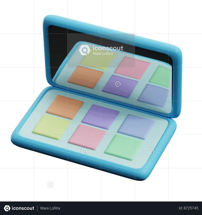 Makeup Palette  3D Icon