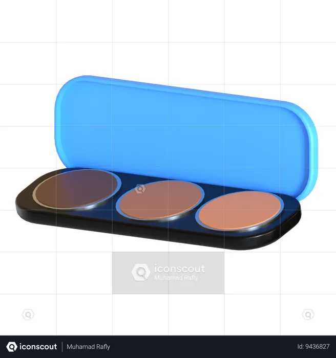 Makeup Pallete  3D Icon