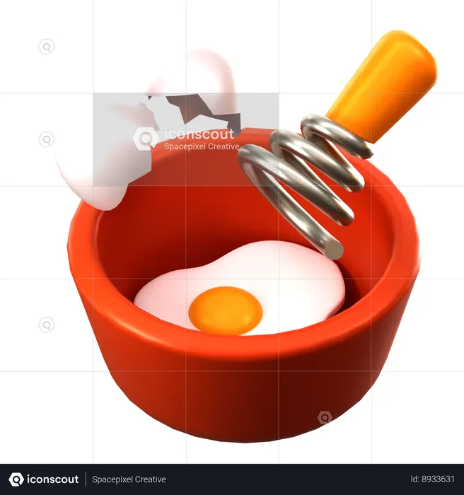 Making cake  3D Icon