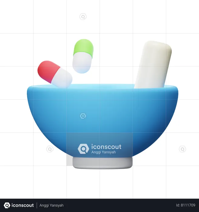 Making Medicine  3D Icon