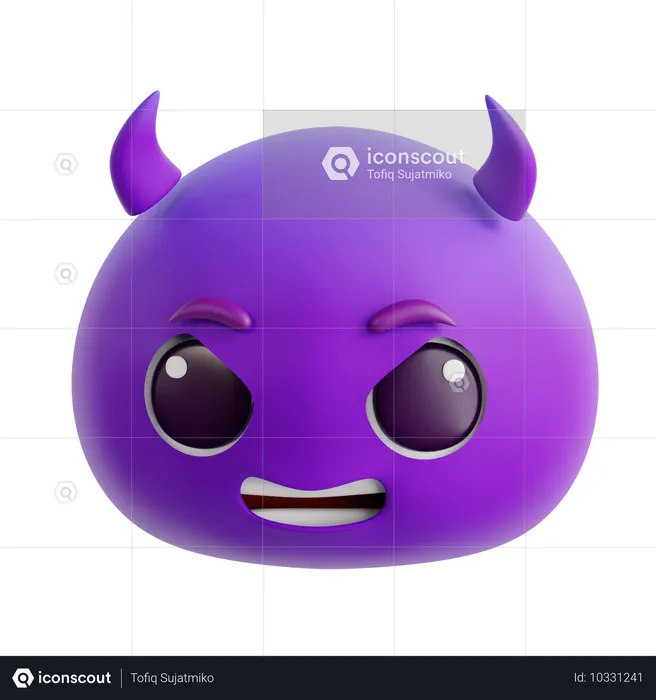 Mal Emoji 3D Icon