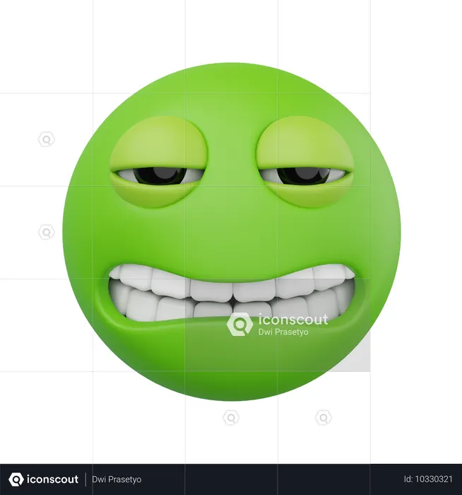 Malade Emoji 3D Icon