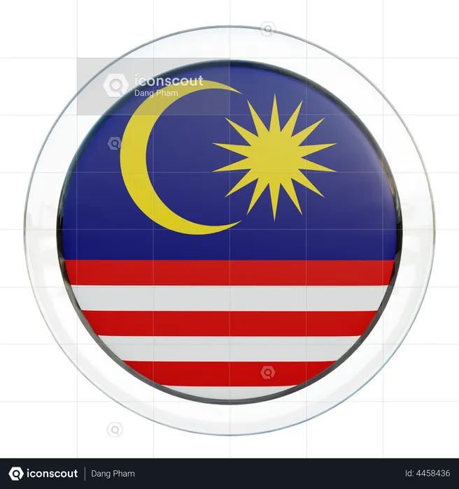 Malaysia Flag Flag 3D Flag
