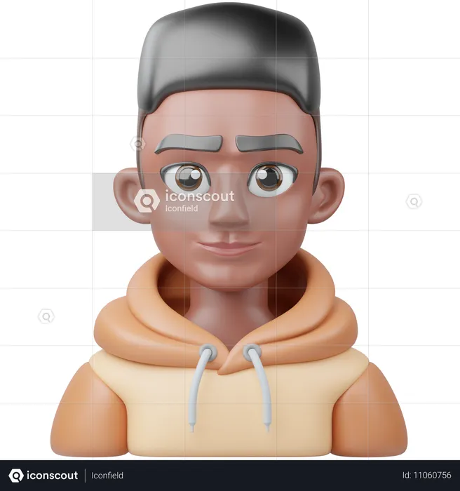 男  3D Icon