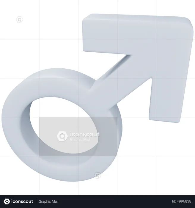 Male  3D Icon