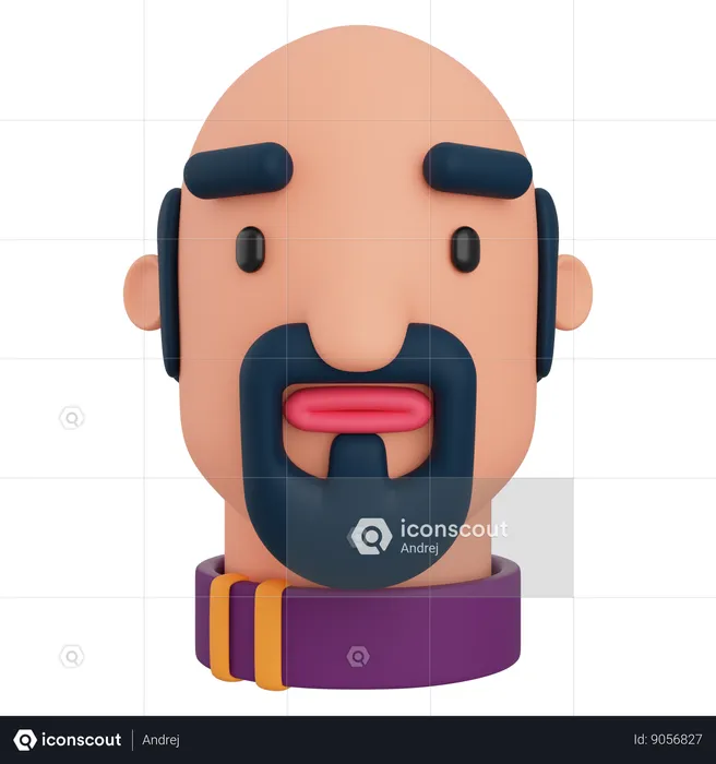 Male Avatar  3D Icon