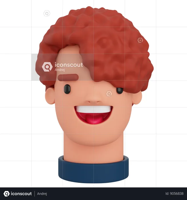 Male Avatar  3D Icon