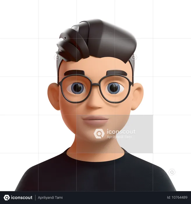 Male Avatars  3D Icon