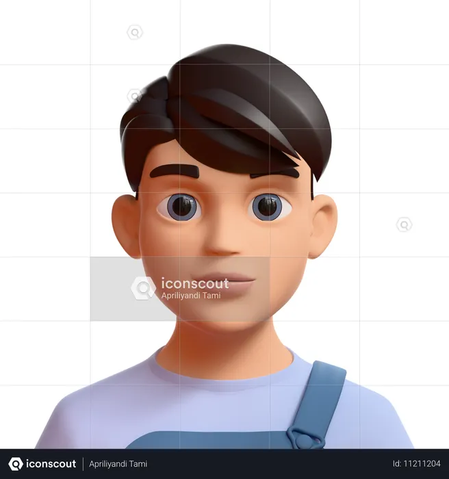 Male Characters  3D Icon