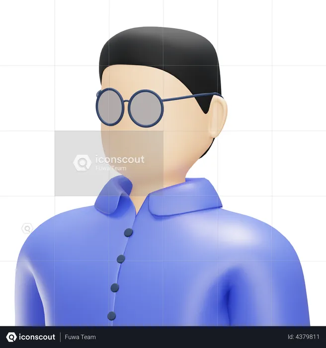 Male Teacher  3D Illustration