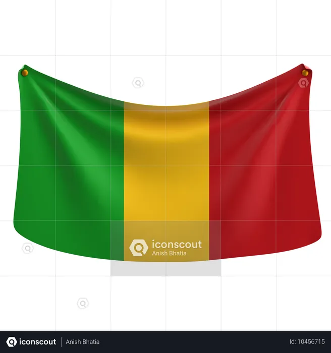 Tuvieron Flag 3D Icon