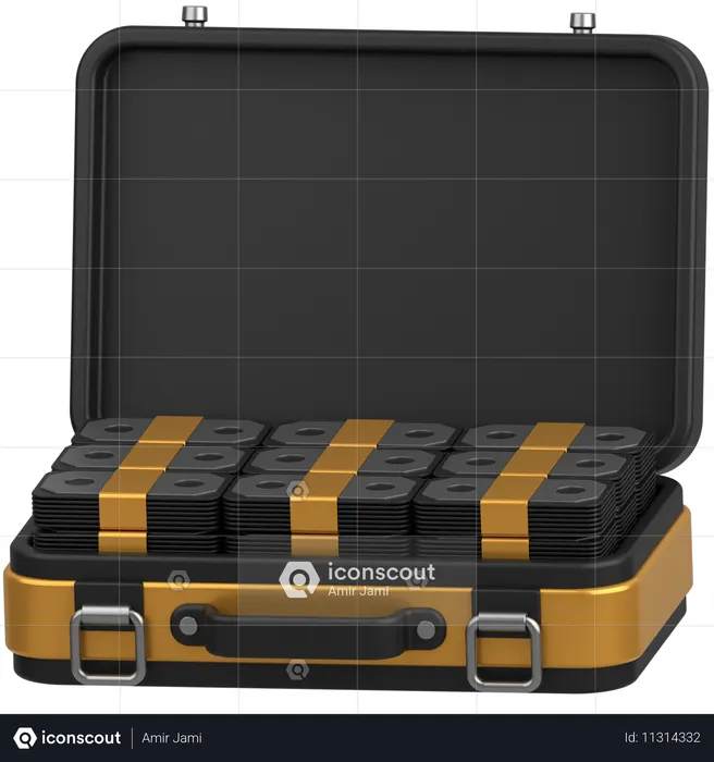 Mallette  3D Icon