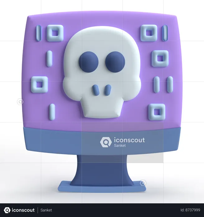 Malware  3D Icon