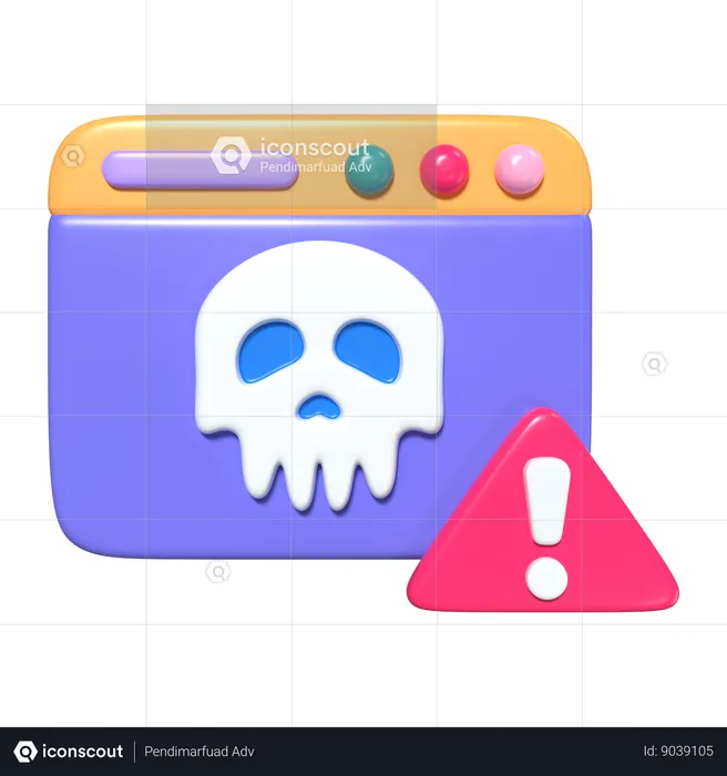 Malware  3D Icon