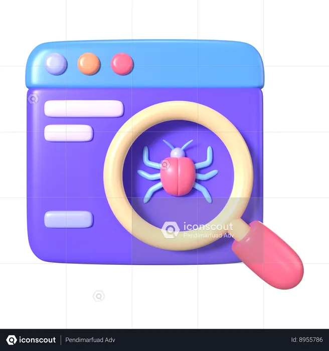 Malware  3D Icon