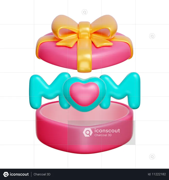 Geschenk für Mama  3D Icon