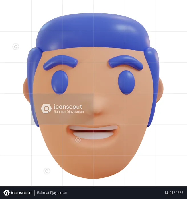 Man  3D Icon