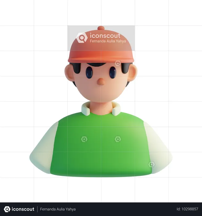 Man  3D Icon