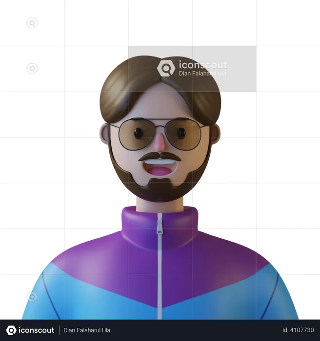 Man  3D Icon