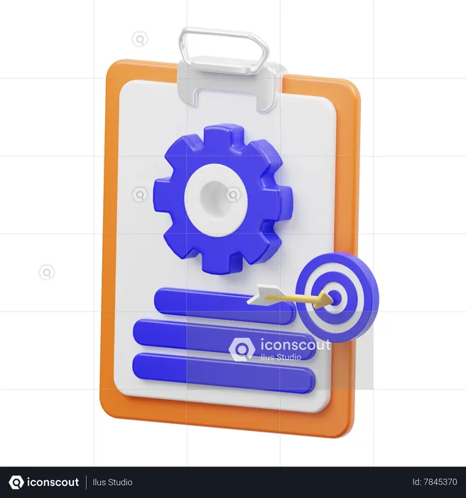 Management  3D Icon