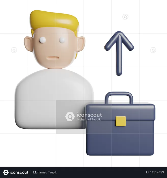 Manager  3D Icon