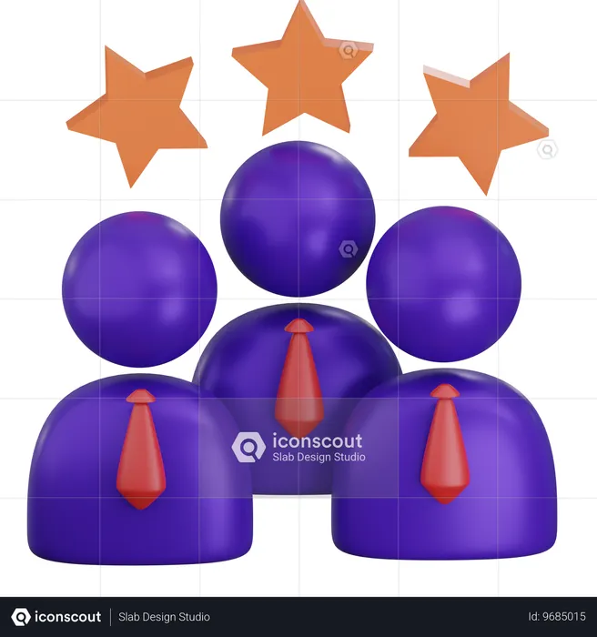Manager  3D Icon