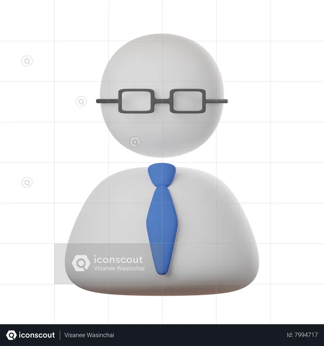 Manager  3D Icon
