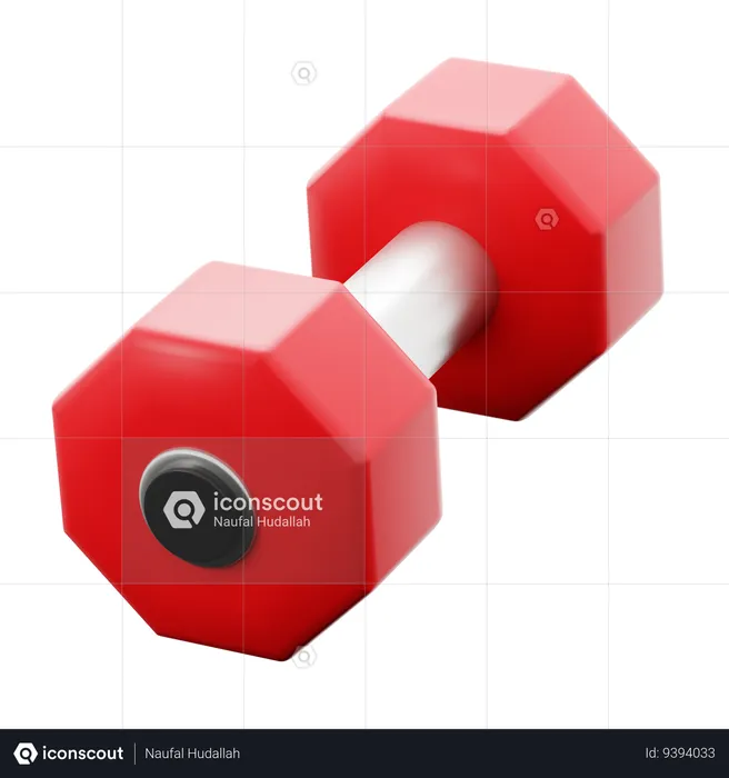 Mancuernas  3D Icon