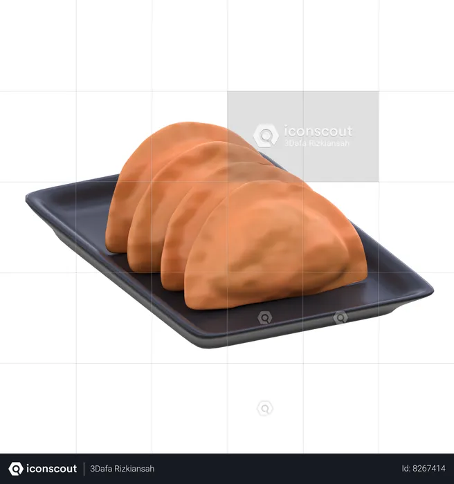 Mandu  3D Icon