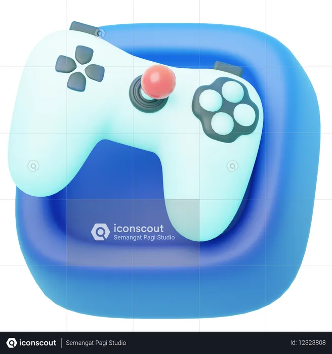 Manette de jeu  3D Icon