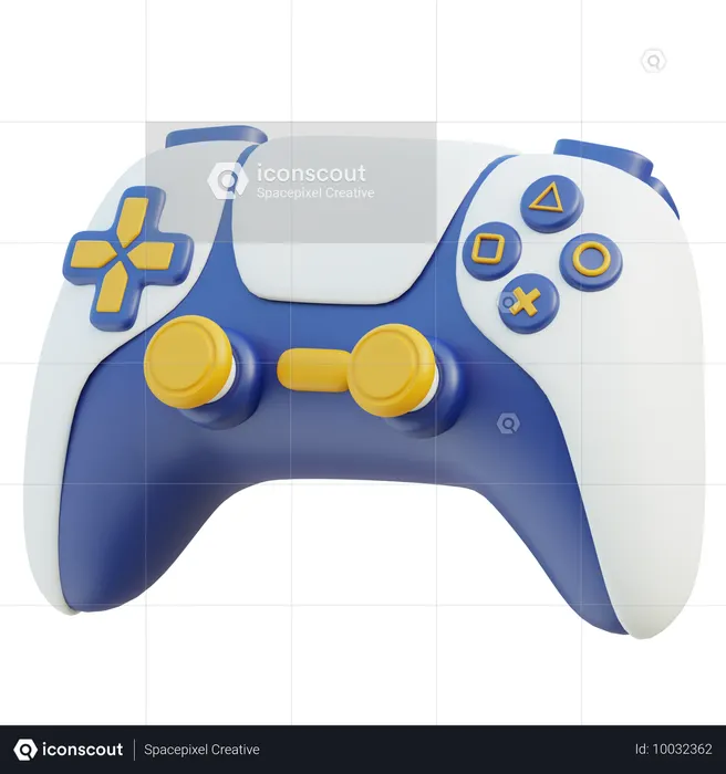 Une manette  3D Icon