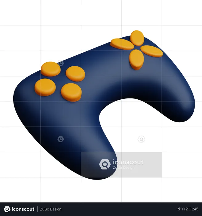 Manette de jeu  3D Icon