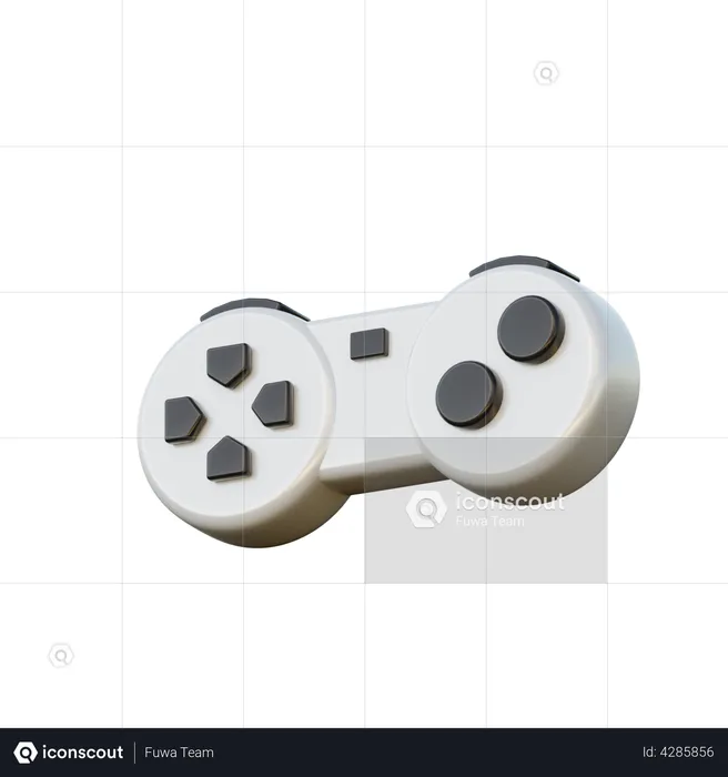 Manette de jeu  3D Illustration