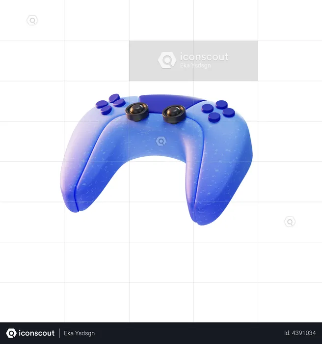 Manette de jeu  3D Illustration