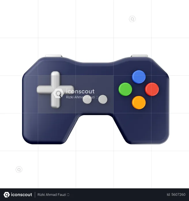 Manette de jeu  3D Icon