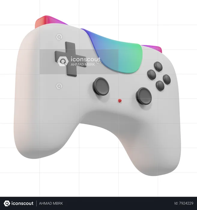 Manette de jeu  3D Icon