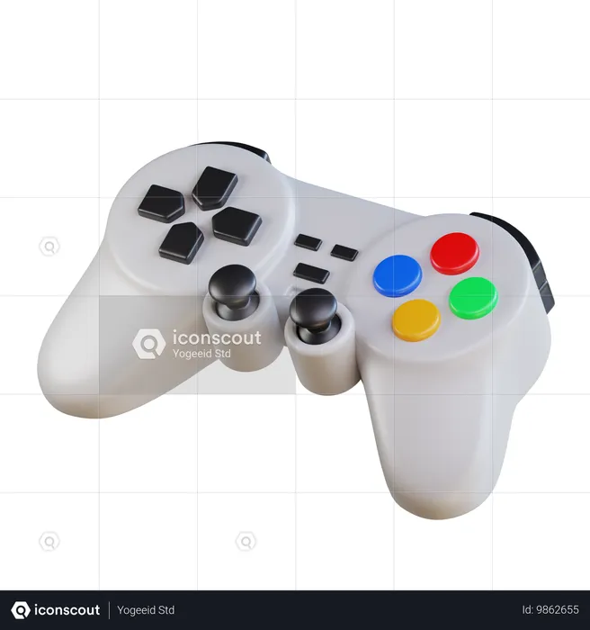 Manette de jeu  3D Icon