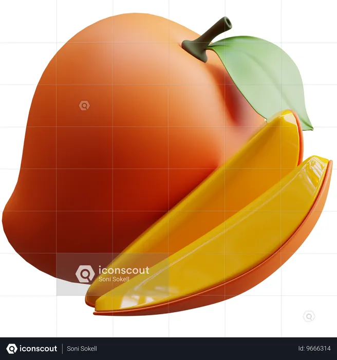 Mango  3D Icon