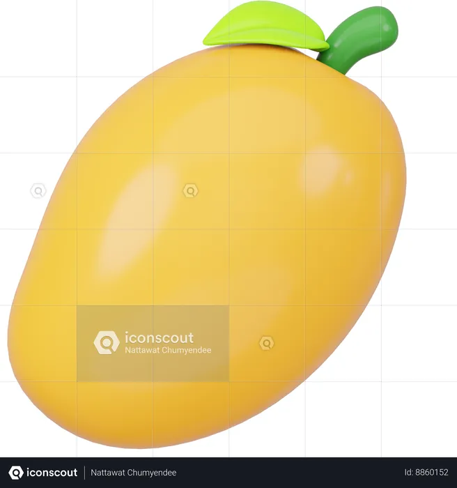 Mango  3D Icon